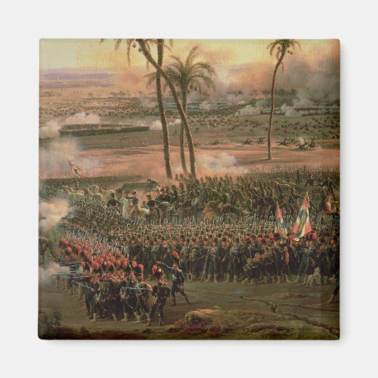 De slag om de Pyramiden, 21 juli 1798, 1806 Magneet (Voorkant)
