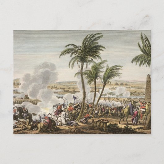 De slag om de Pyramiden, 3 Thermidor, jaar 6 (2) Briefkaart (Voorkant)
