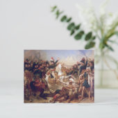 De slag om de Pyramides, 21 juli 1798 Briefkaart (Staand voorkant)