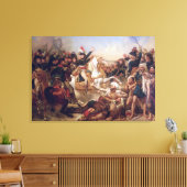 De slag om de Pyramides, 21 juli 1798 Canvas Afdruk (Insitu (Woonkamer))