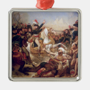 De slag om de Pyramides, 21 juli 1798 Metalen Ornament