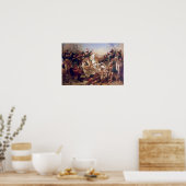 De slag om de Pyramides, 21 juli 1798 Poster (Keuken)