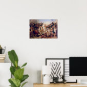 De slag om de Pyramides, 21 juli 1798 Poster (Thuiskantoor)