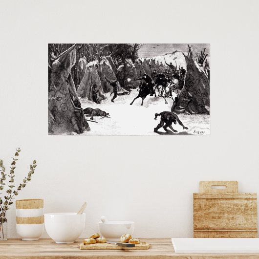 De slag om de wasita poster (Keuken)