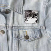 De slag om de wasita vierkante button 5,1 cm (In situ)