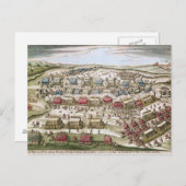 De slag om de witte berg op 8 november 1620 briefkaart (Voorkant / Achterkant)