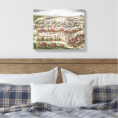 De slag om de witte berg op 8 november 1620 canvas afdruk (Insitu (Slaapkamer))