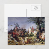 De slag om Fontenoy, 11 mei 1745, 1828 Briefkaart (Voorkant / Achterkant)