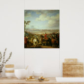 De slag om Lawfeld, 2 juli 1747 Poster (Keuken)