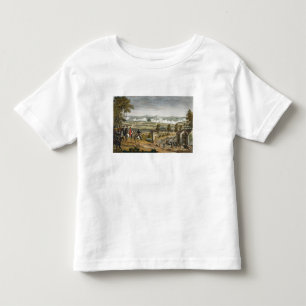De slag om Lutzen, 2 mei 1813, gegraveerd door Edm Kinder Shirts