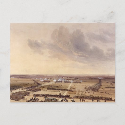 De slag om Montmirail Briefkaart (Voorkant)