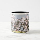 De slag om Moskou, 7 september 1812 Tweekleurige Koffiemok (Center)