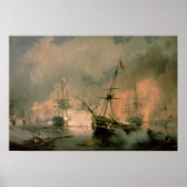 De slag om Navarino, 20 oktober 1827, 1846 Poster (Voorkant)
