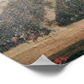 De slag om Poltava, 1750 Poster (Hoek)