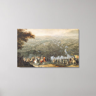 De slag om Poltava 2 Canvas Afdruk
