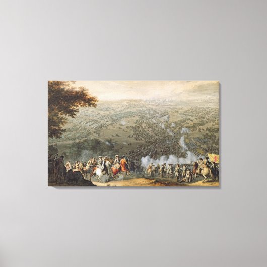 De slag om Poltava 2 Canvas Afdruk (Voorkant)