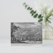 De slag om Poltava Briefkaart (Staand voorkant)