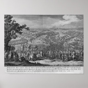 De slag om Poltava Poster