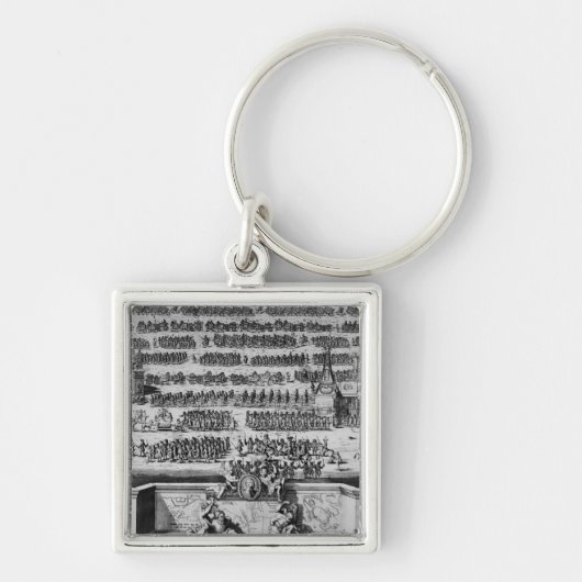 De slag om Pottava, 1709 Sleutelhanger (Voorkant)