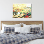 De slag om Puebla, 5 mei 1862 Canvas Afdruk (Insitu (Slaapkamer))