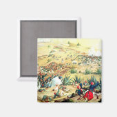 De slag om Puebla, 5 mei 1862 Magneet (Voorkant / Achterkant)