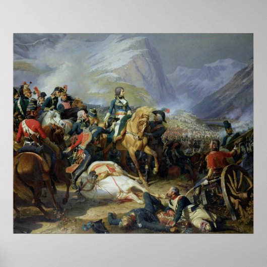 De slag om Rivoli, 1844 Poster (Voorkant)