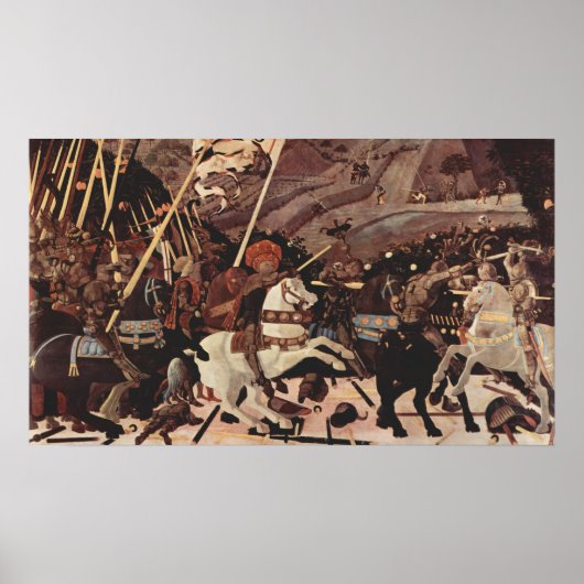 De slag om San Romano Deel II Poster (Voorkant)
