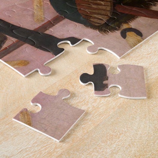 De slag om San Romano (middeleeuwse oorlogsindelin Legpuzzel (Zijkant)