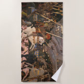 De slag om San Romano (middeleeuwse oorlogsindelin Strandlaken (Voorkant)