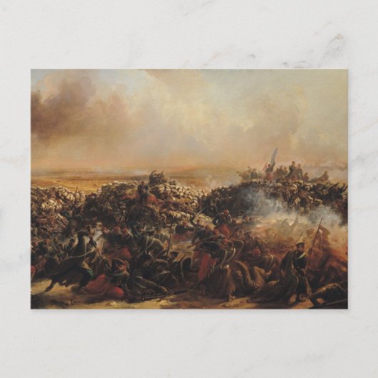 De slag om Sebastopol Briefkaart (Voorkant)