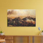 De slag om Sebastopol Canvas Afdruk (Insitu (Woonkamer))