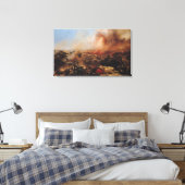 De slag om Sebastopol Canvas Afdruk (Insitu (Slaapkamer))
