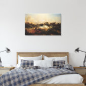 De slag om Sebastopol Canvas Afdruk (Insitu (Slaapkamer))