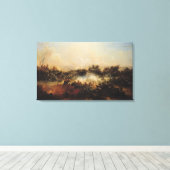 De slag om Sebastopol Canvas Afdruk (Insitu (Houten vloer))