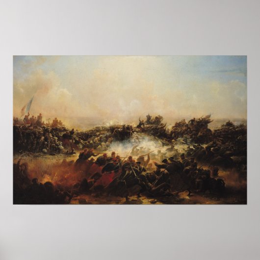 De slag om Sebastopol Poster (Voorkant)