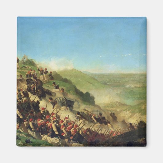 De slag om Solferino, 24 juni 1859 Magneet (Voorkant)