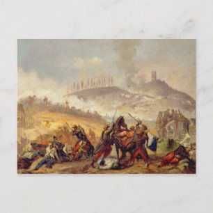 De slag om Solferino Briefkaart