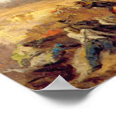 De slag om Solferino Poster (Hoek)