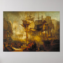 De slag om Trafalgar 1806 J. M. William Turner