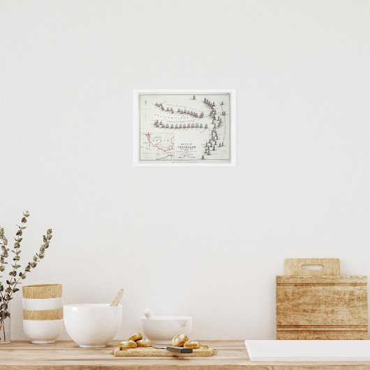 De slag om Trafalgar, 21 oktober 1805, Br. Poster (Keuken)