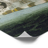 De slag om Trafalgar, 21 oktober 1805, Engrav Poster (Hoek)