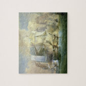 De slag om Trafalgar, het begin van de Acti Legpuzzel (Verticaal)