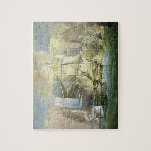 De slag om Trafalgar, het begin van de Acti Legpuzzel (Verticaal)