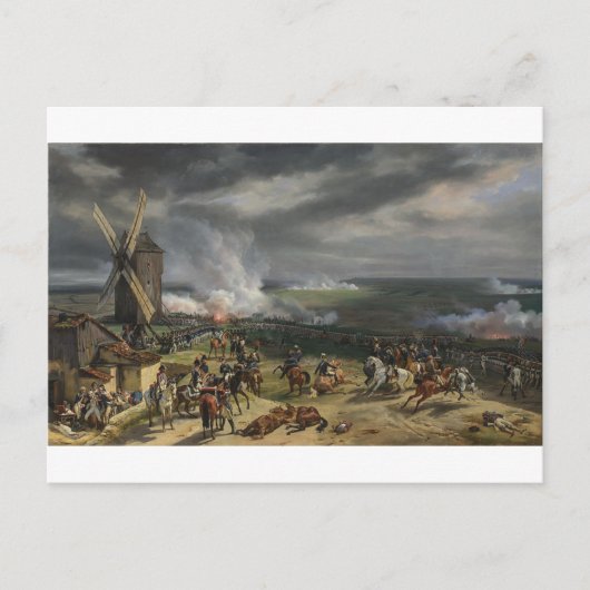 De slag om Valmy (20 september 1792) van Horac Briefkaart (Voorkant)
