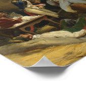 De slag om Valmy door Jean-Baptiste Mauzaisse Poster (Hoek)