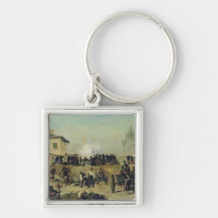 De slag om Villejuif, Siege of Paris, 1870 Sleutelhanger