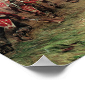 De slag om Waterloo, 18 juni 1815 2 Poster (Hoek)