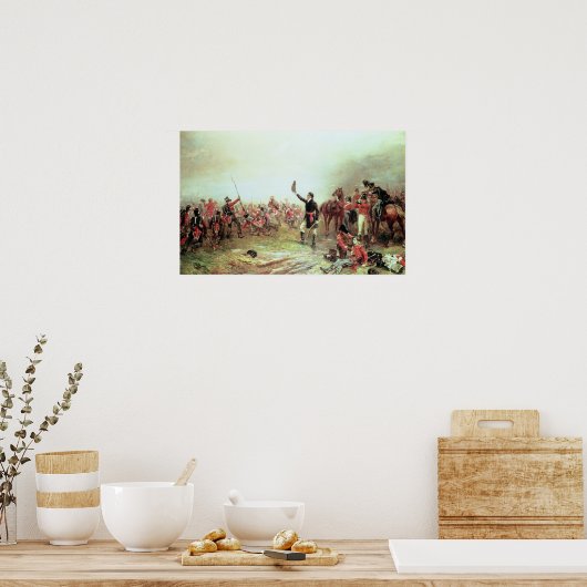 De slag om Waterloo, 18 juni 1815 2 Poster (Keuken)