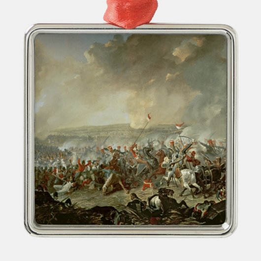 De slag om Waterloo, 18 juni 1815 Metalen Ornament (Voorkant)
