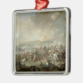 De slag om Waterloo, 18 juni 1815 Metalen Ornament (Links)
